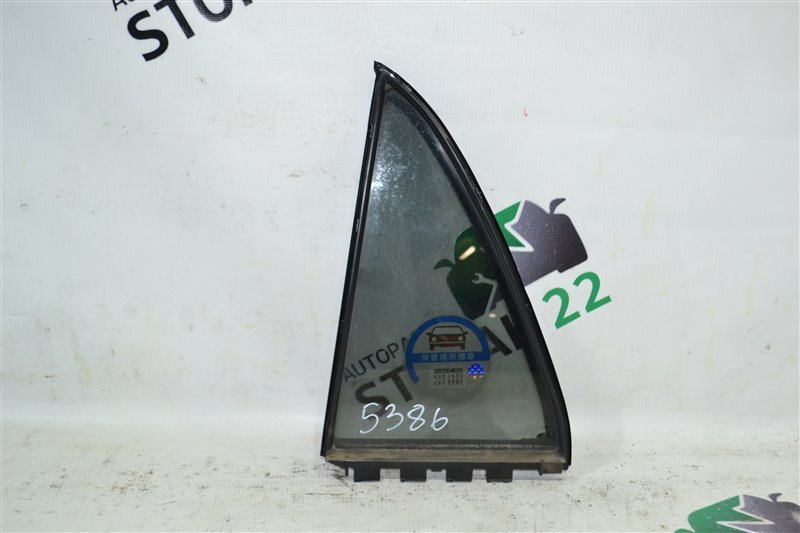 Форточка Toyota Corolla Runx NZE121 1NZ-FE 2006 задняя левая (б/у)