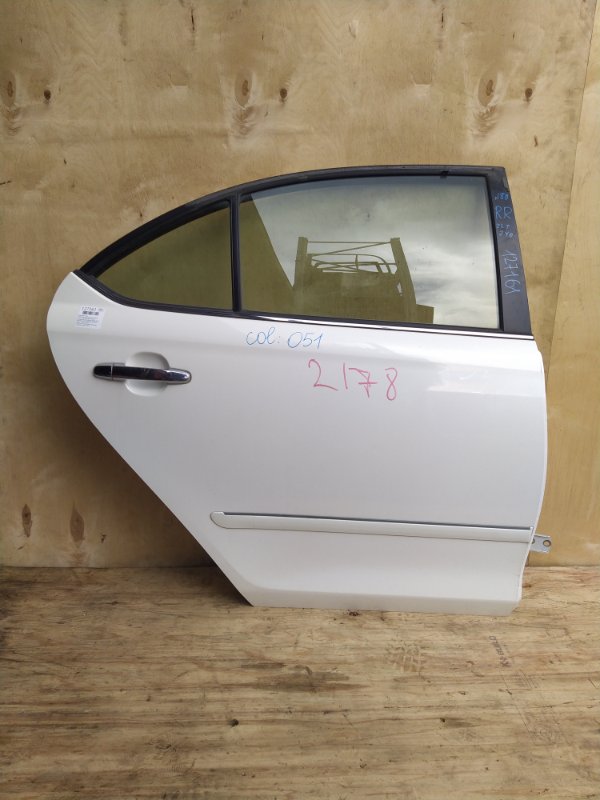Дверь Toyota Premio ZZT240 1ZZ-FE 2003 задняя правая (б/у)