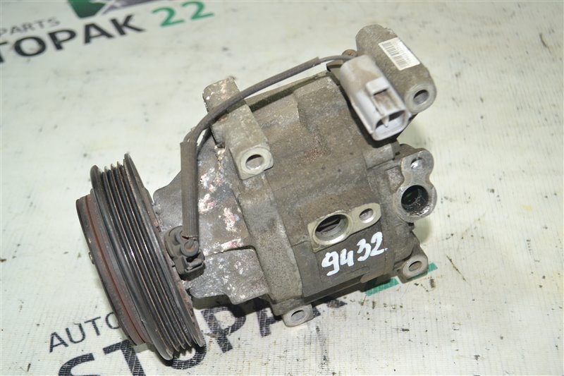 Компрессор кондиционера Toyota Fielder NZE121 1NZ-FE 2003 (б/у)