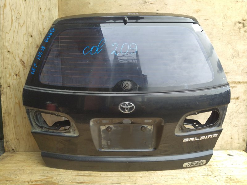 Дверь багажника Toyota Caldina AT211 7A-FE 2000 (б/у)