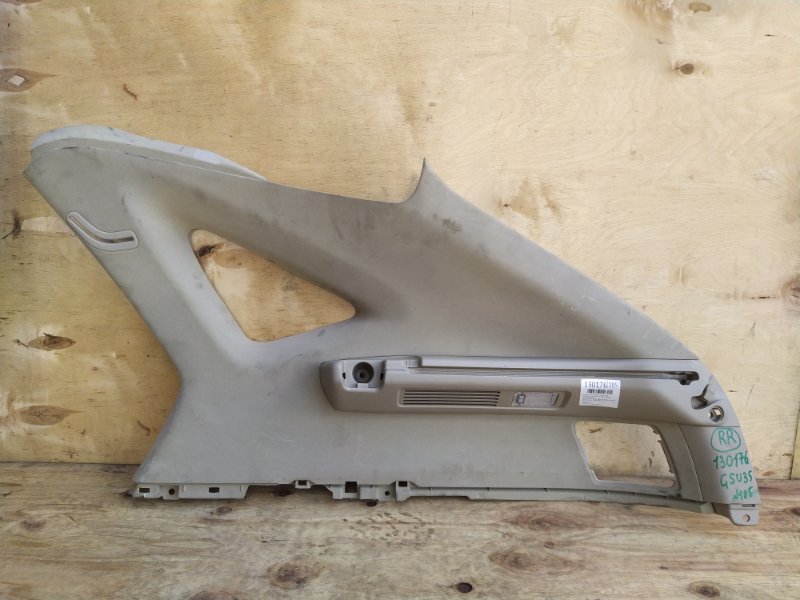 Обшивка багажника Toyota Harrier GSU35 2GR-FE 2007 задняя правая (б/у)