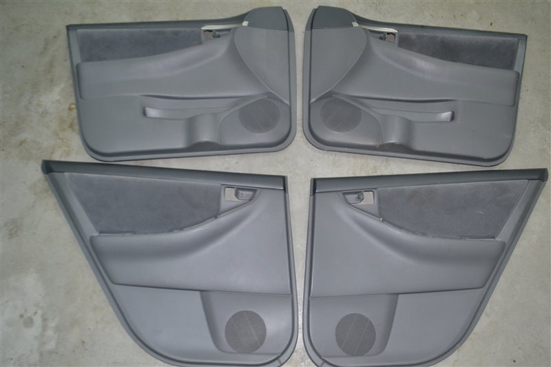 Обшивка дверей (Комплект) Toyota Corolla NZE121 1NZ-FE 2006 (б/у)