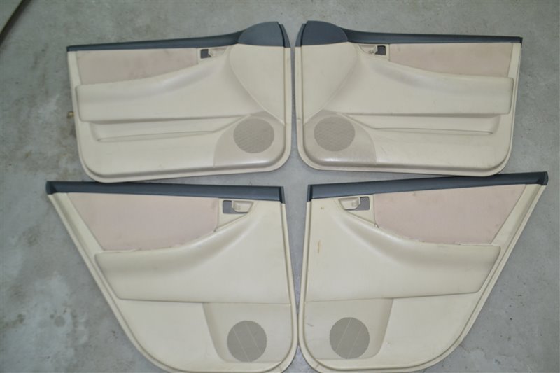 Обшивка дверей (Комплект) Toyota Runx NZE121 1NZ-FE 2002 (б/у)