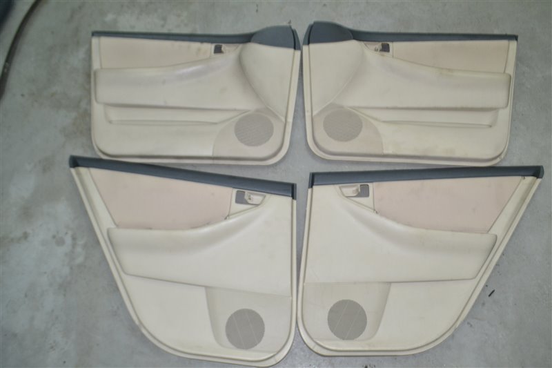 Обшивка дверей (Комплект) Toyota Allex NZE121 1NZ-FE 2001 (б/у)