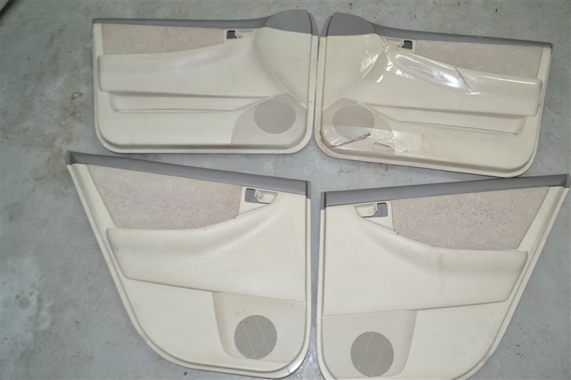 Обшивка дверей (Комплект) Toyota Corolla NZE121 1NZ-FE 2001 (б/у)
