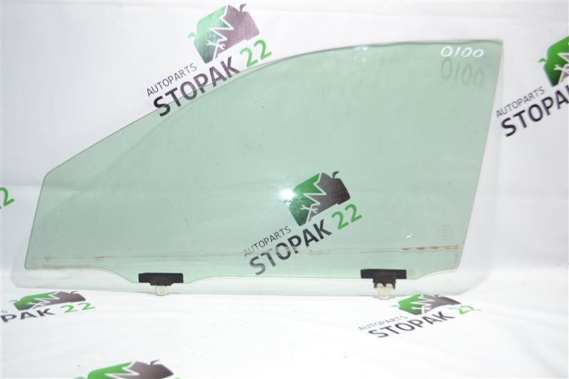 Стекло двери Toyota Corolla NZE124 1NZ 2005 переднее левое (б/у)