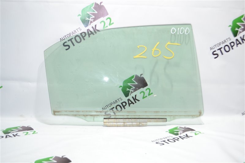 Стекло двери Toyota Corolla NZE124 1NZ 2005 заднее правое (б/у)