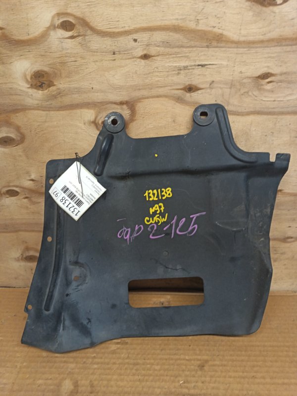 Защита двигателя Mitsubishi Airtrek CU5W 4G69 2005 левая (б/у)