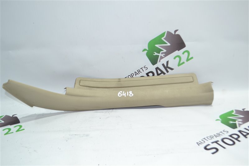 Накладка на порог Toyota Fielder NZE124 1NZ-FE 2005 задняя левая (б/у)