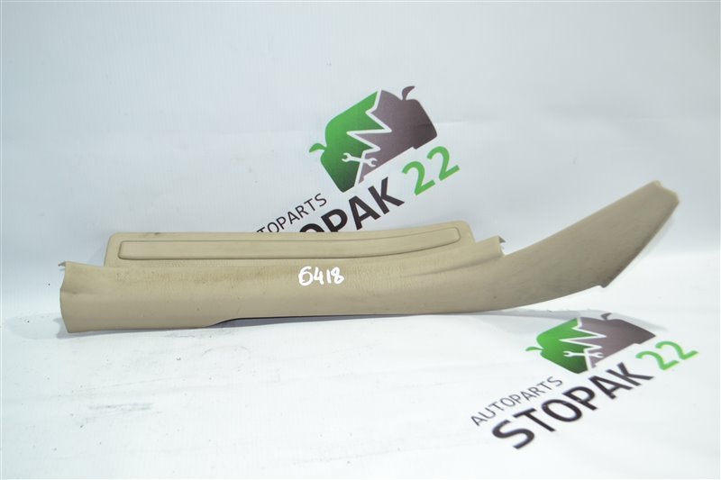 Накладка на порог Toyota Fielder NZE124 1NZ-FE 2005 задняя правая (б/у)