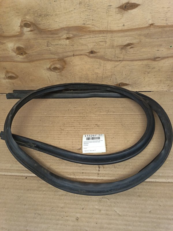 Уплотнительная резинка двери Mitsubishi Airtrek CU5W 4G69 2005 задняя левая (б/у)