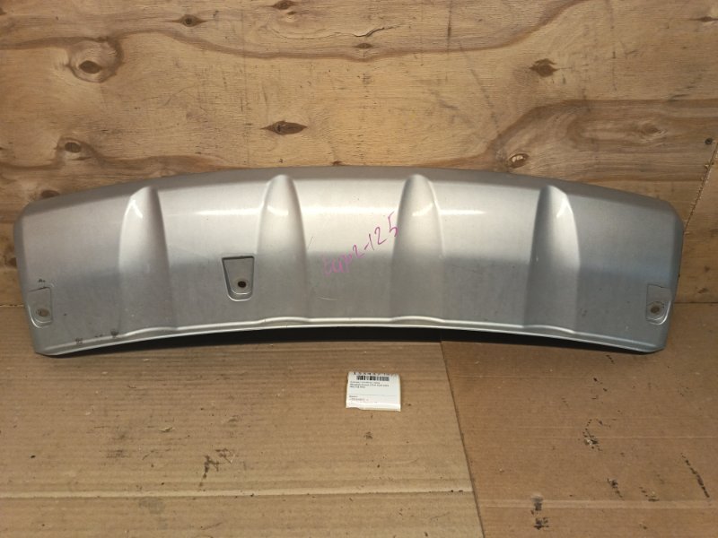 Накладка на бампер Mitsubishi Airtrek CU5W 4G69 2005 передняя (б/у)