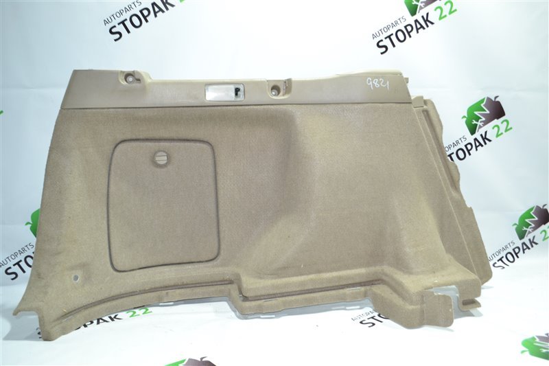 Обшивка багажника Toyota Fielder NZE121 1NZ 2002 задняя левая (б/у)
