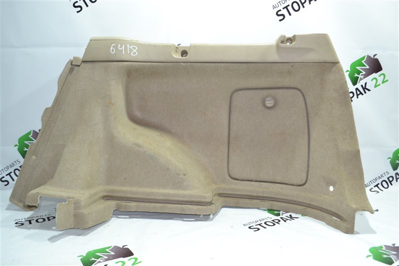 Обшивка багажника Toyota Fielder NZE124 1NZ-FE 2005 задняя правая (б/у)