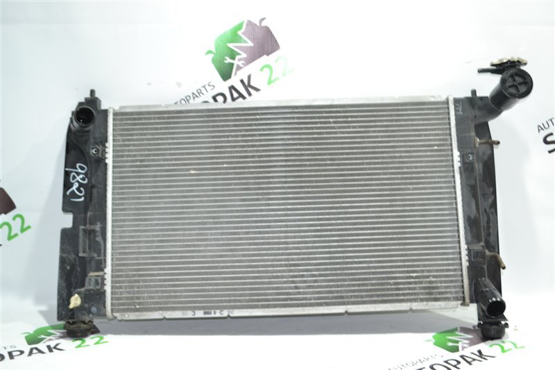 Радиатор охлаждения двигателя Toyota Fielder NZE121 1NZ 2002 (б/у)