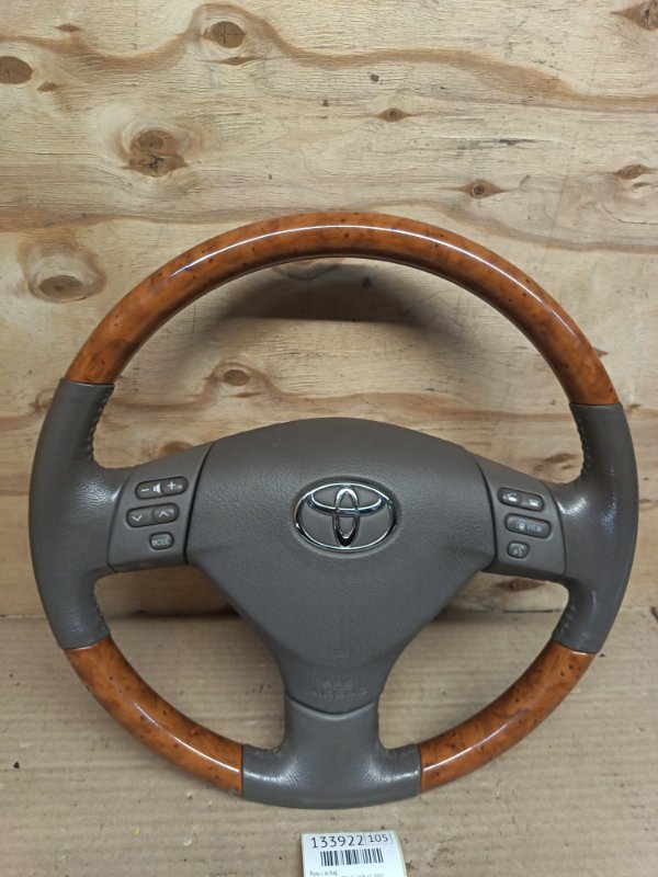 Руль с airbag Toyota Harrier GSU35 2GR-FE 2007 (б/у)