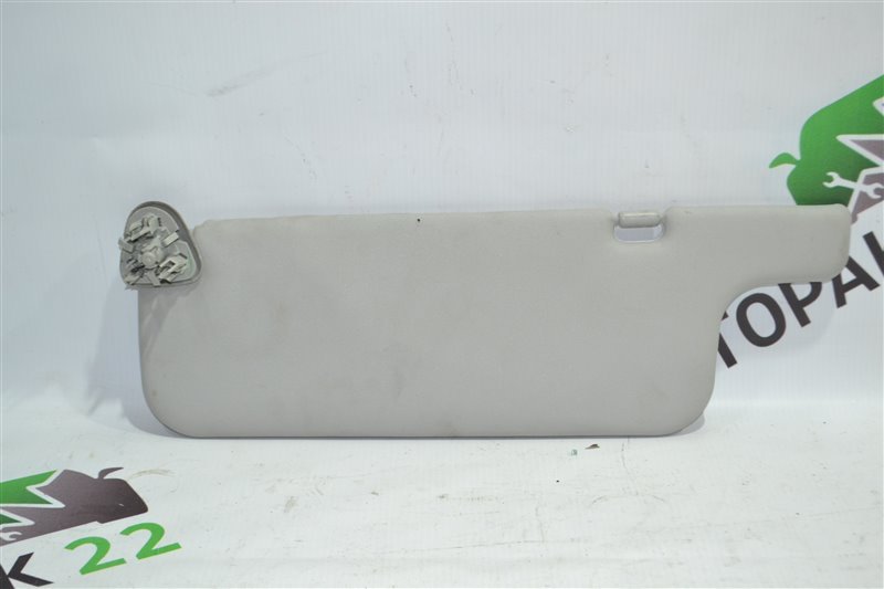 Козырек солнцезащитный Toyota Corolla NZE/ZZE/120/121/122/123/124 1NZ/1ZZ 2000 левый (б/у)