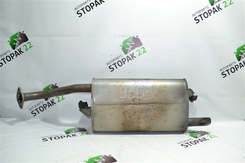 Глушитель бочка Toyota Fielder ZZE122 2002 (б/у)