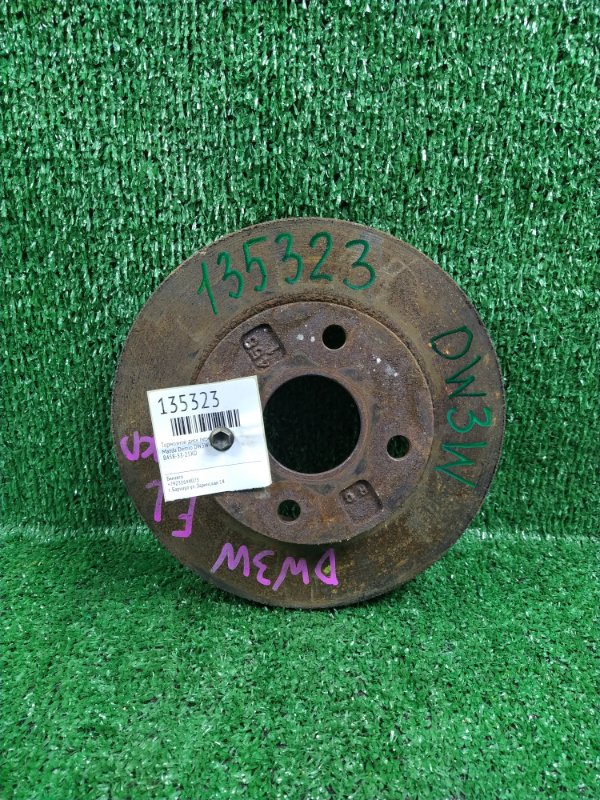 Тормозной диск Mazda Demio DW3W B3 передний (б/у) Тормозной диск Mazda Demio DW3W B3 передний (б/у)