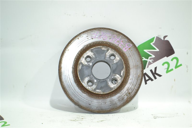 Тормозной диск Toyota Corolla NZE121 1NZ 2004 передний (б/у) Тормозной диск Toyota Corolla NZE121 1NZ 2004 передний (б/у)