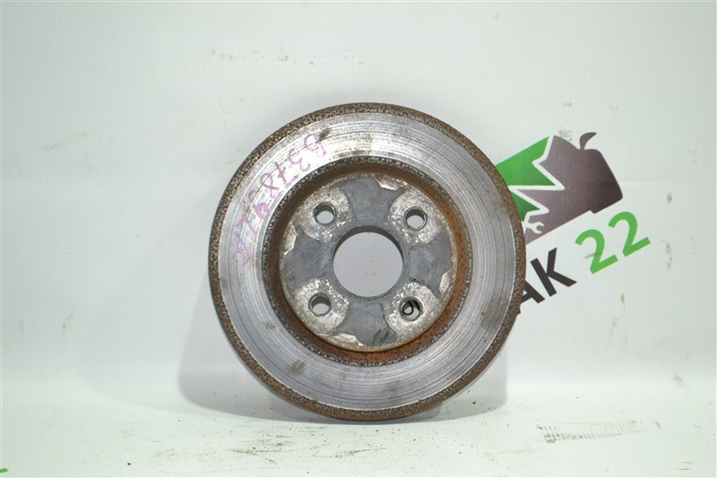 Тормозной диск Toyota Corolla NZE121 1NZ 2004 передний (б/у) Тормозной диск Toyota Corolla NZE121 1NZ 2004 передний (б/у)