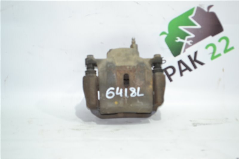 Суппорт Toyota Fielder NZE124 1NZ-FE 2005 передний левый (б/у) Суппорт Toyota Fielder NZE124 1NZ-FE 2005 передний левый (б/у)