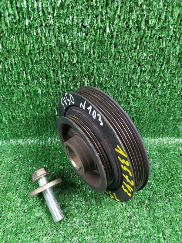 Шкив коленвала Toyota Vista Ardeo SV50 3S-FSE 1999 (б/у) Шкив коленвала Toyota Vista Ardeo SV50 3S-FSE 1999 (б/у)