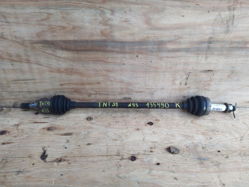 Привод Nissan X-Trail TNT31 QR25 2008 задний левый (б/у) Привод Nissan X-Trail TNT31 QR25 2008 задний левый (б/у)