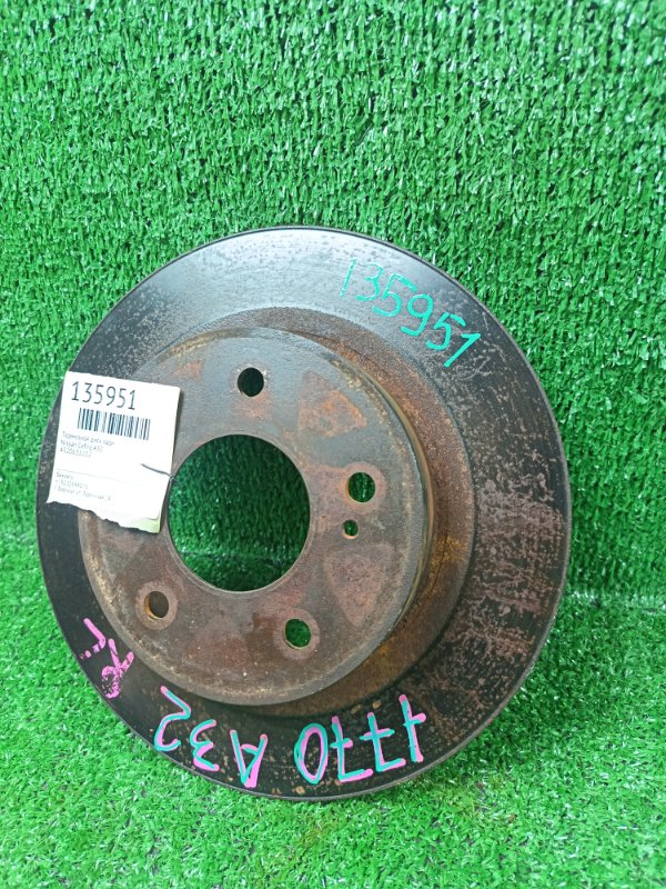 Тормозной диск Nissan Cefiro A32 задний (б/у)