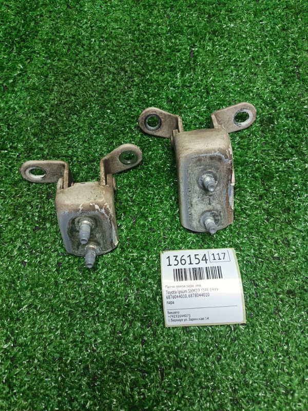 Петля двери Toyota Ipsum SXM10 3SFE 1999 задняя левая (б/у)