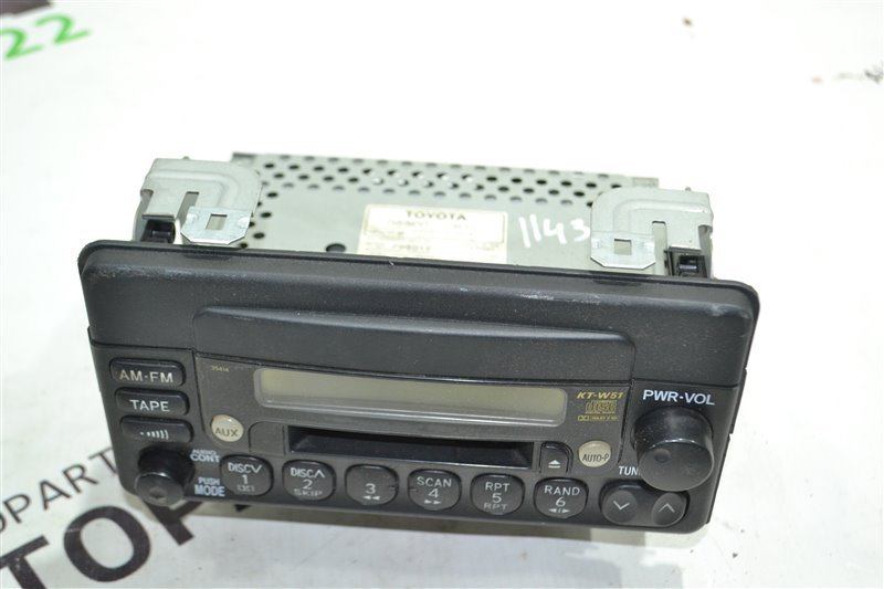 Магнитола Toyota Corolla NZE121 1NZ 2001 (б/у)