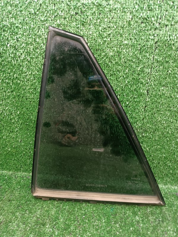 Стекло двери Toyota Harrier GSU35 2GR-FE 2007 заднее левое (б/у)