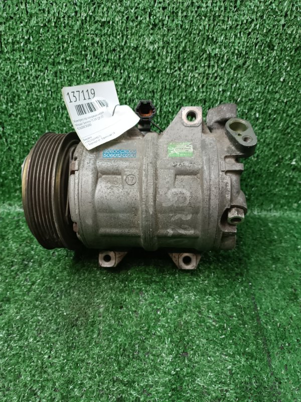 Компрессор кондиционера Nissan Serena TC24 QR20 (б/у)