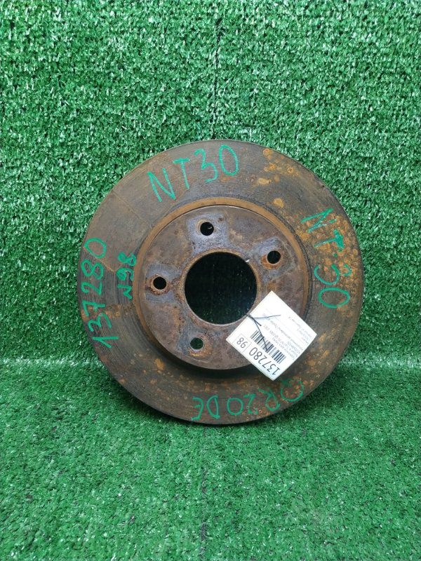 Тормозной диск Nissan X-Trail NT30 QR20DE 2001 передний (б/у)