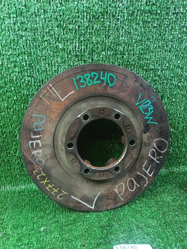 Тормозной диск Mitsubishi Pajero V23W передний (б/у)