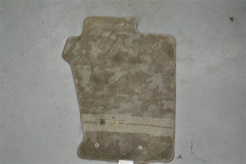 Коврик салона Toyota Corolla/Fielder/Allex/Runx NZE/ZZE124 1NZ/1ZZ 2000 передний правый (б/у)