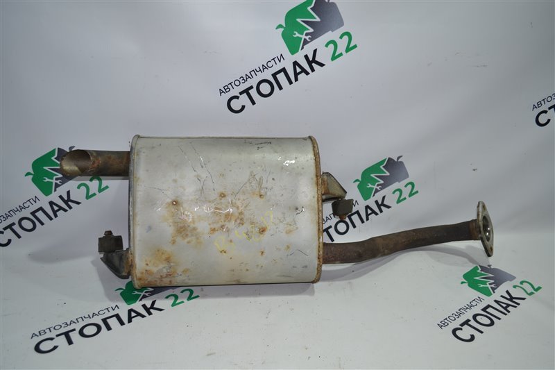 Глушитель бочка Toyota Runx NZE121 1NZ 2003 (б/у)