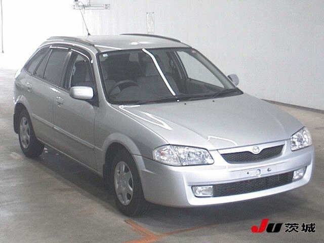 Автомобиль Mazda Familia S-Wagon BJ5W ZLDE 2003 года в разбор