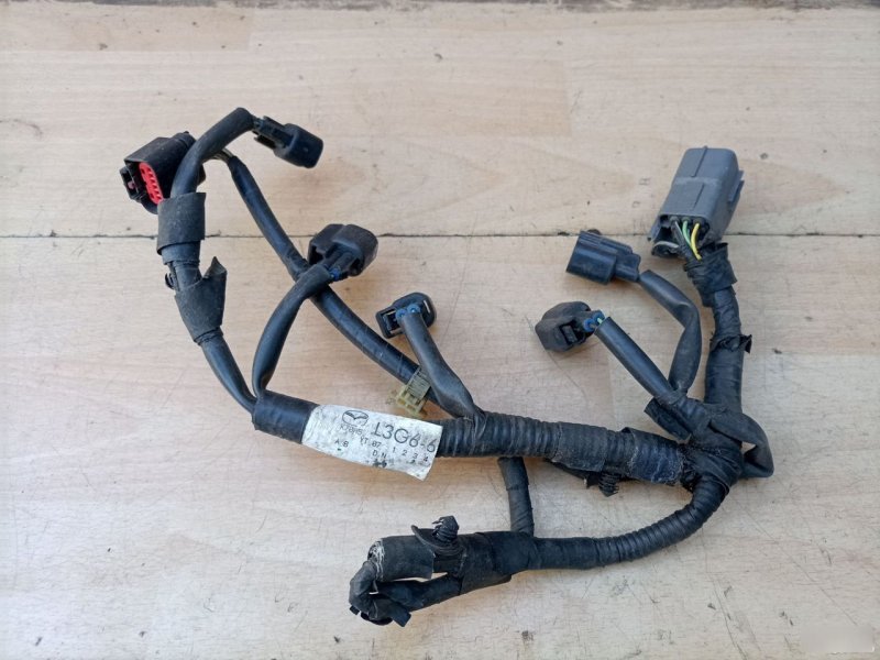 Проводка топливных форсунок Mazda l3g667080b Б/У