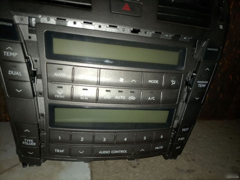 Блок управления климат-контролем LS460