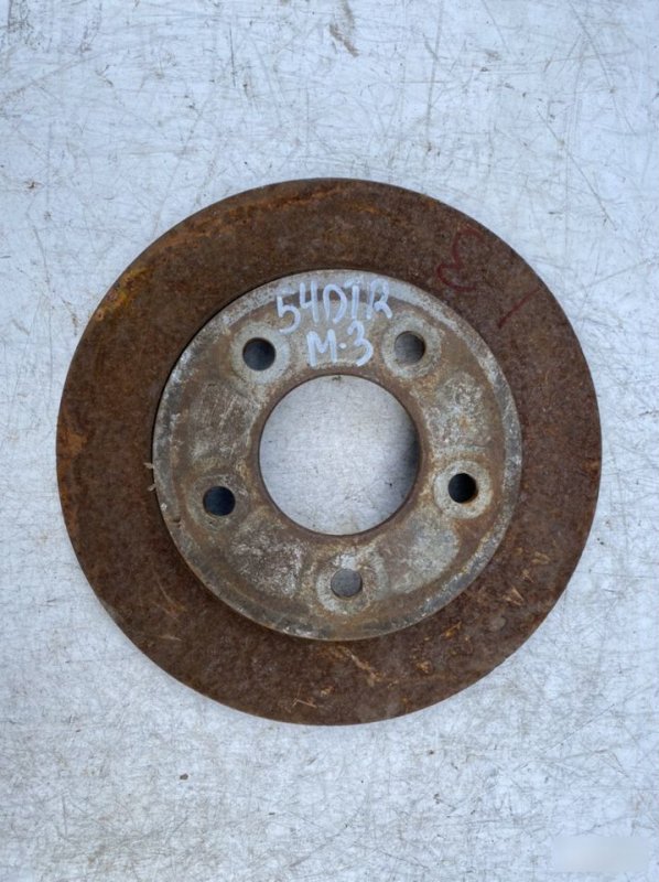 Диск тормозной задний Mazda 3 2006-2009 BK Б/У