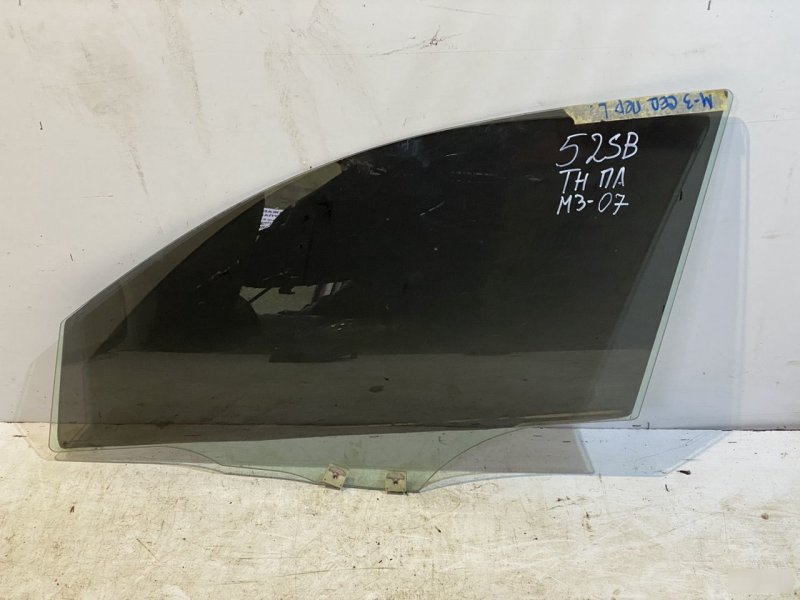 Стекло переднее левое Mazda 3 2006-2009 BK Б/У