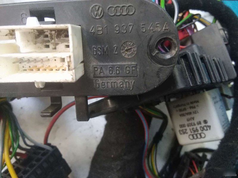 Проводка торпедо Passat B5