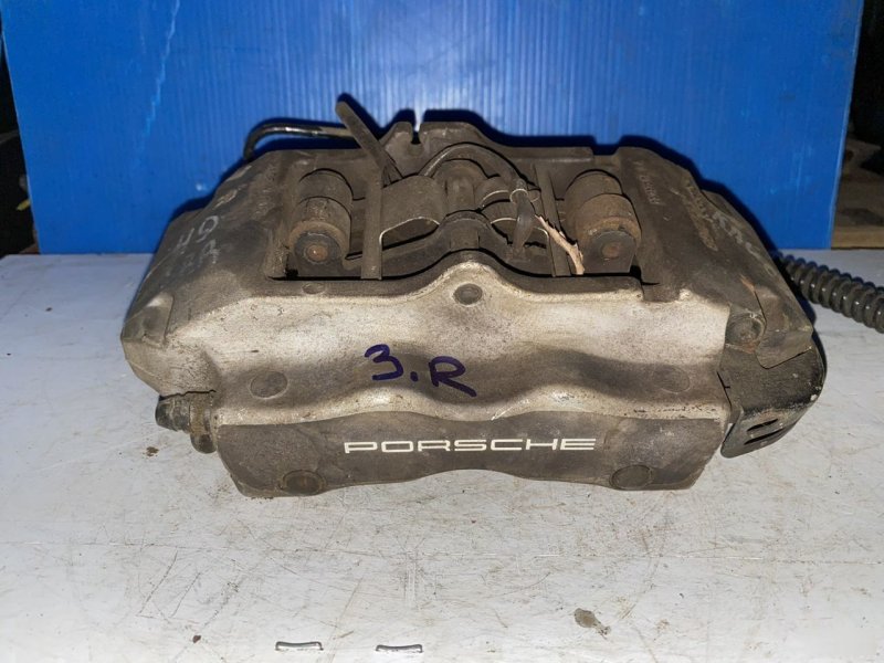 Суппорт задний правый Porsche Cayenne 2007-2010 957 Б/У