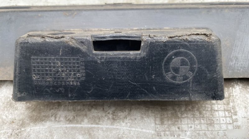Юбка бампера задняя X6 E71