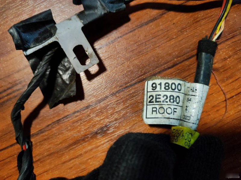 Проводка потолка Tucson 1