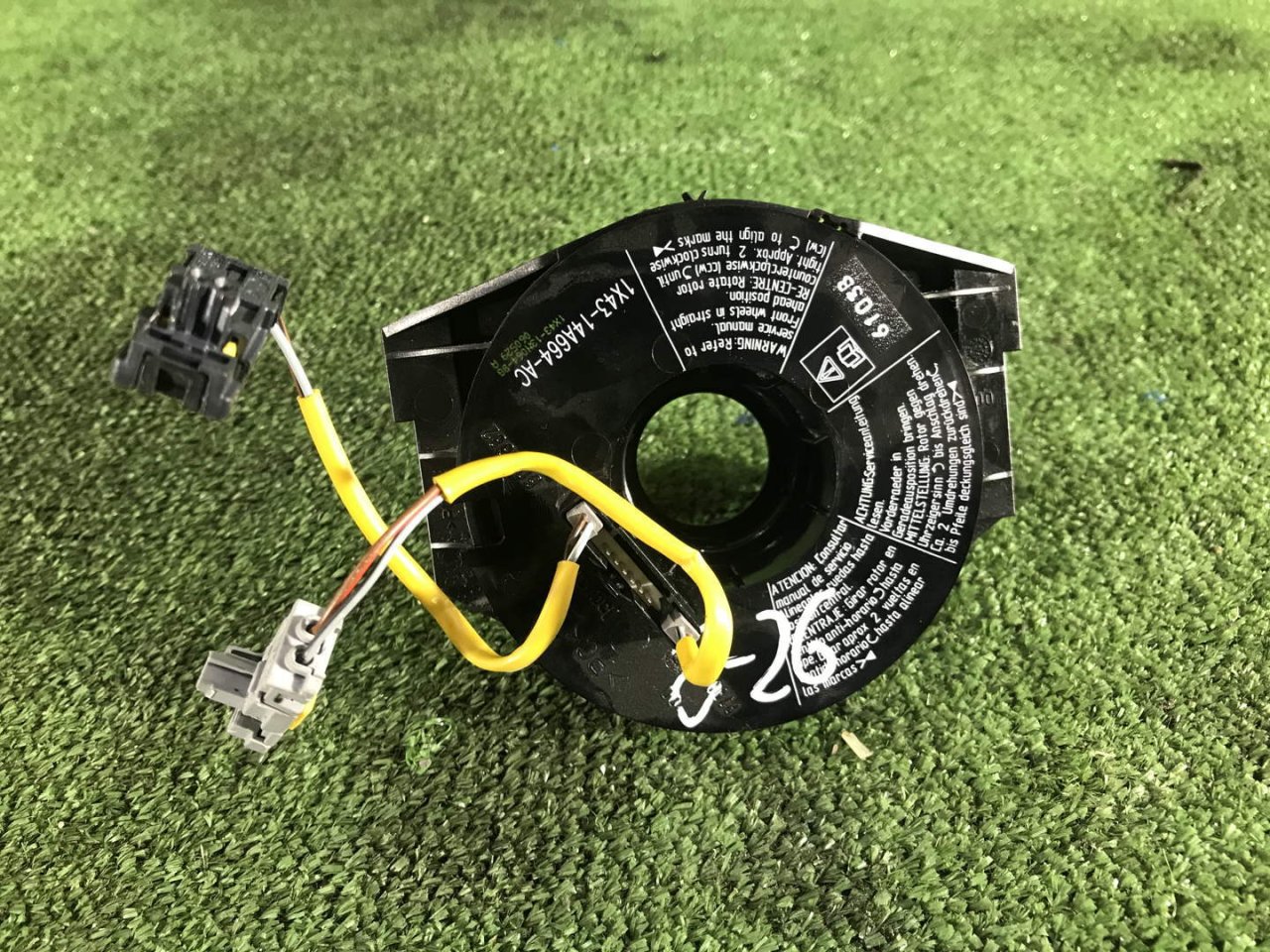 Шлейф-лента air bag JAGUAR X-TYPE 2 006 X400 AJ25 1X4314A664AC контрактная