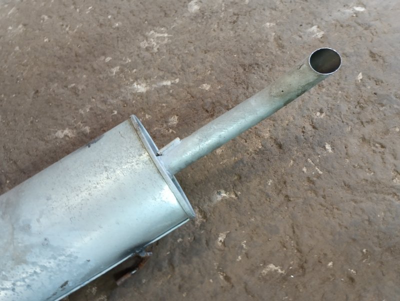 Глушитель задняя часть Iran Khodro Samand 1.8