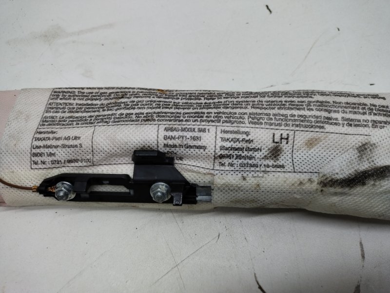 Подушка безопасности сидения левая Volkswagen Touareg 2 NF 3.0 TDi