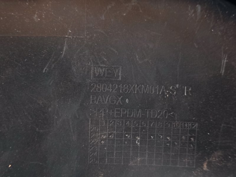 Накладка бампера задняя правая 300 Накладка бампера задняя правая 300